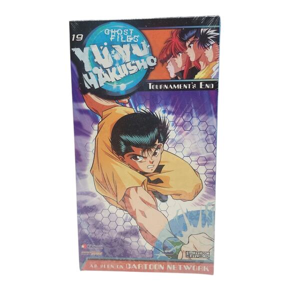 Yu Yu Hakusho Vol 19 Tournament’s End Ghost Files VHS Tape RARE & HTF New SEALED - Picture 1 of 6
